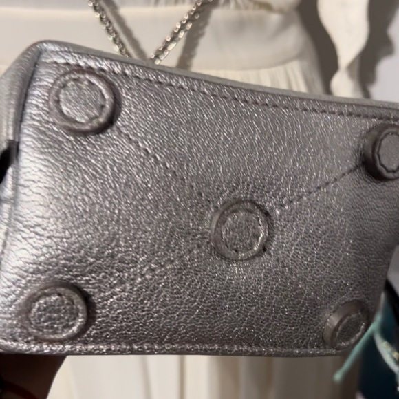 Miu Miu Metallic/Black Bucket Bag - Picture 6 of 9